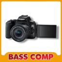 KAMERA CANON EOS 200D II WITH LENS 18-55MM IS STM - BLACK