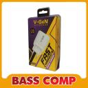 VGEN VTC2-08 TRAVEL CHARGER 2 PORT, 1 FAST CHARGING