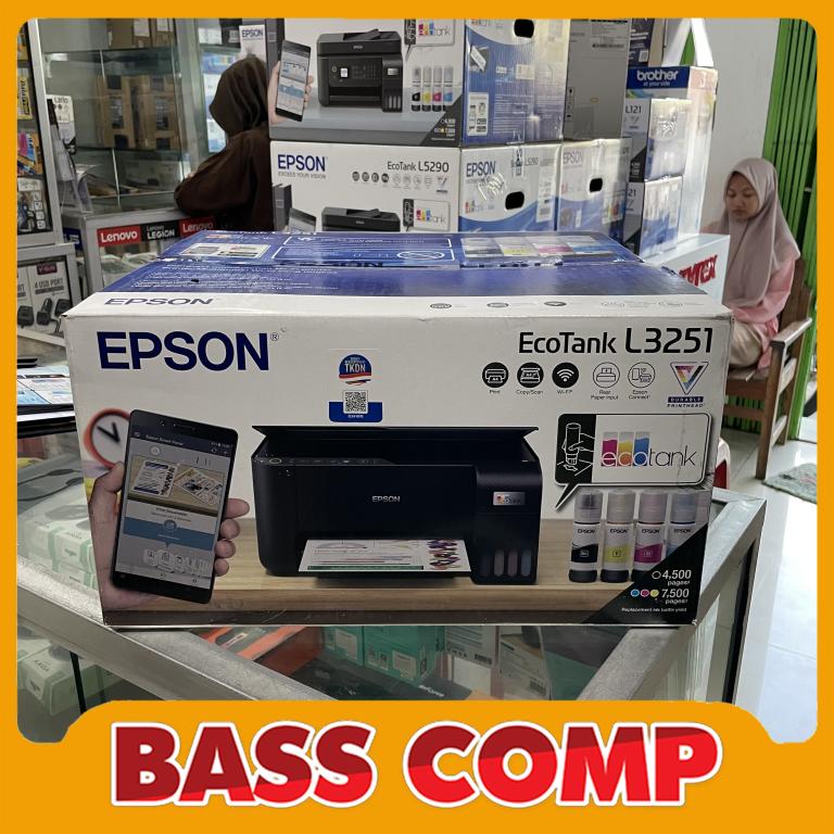 EPSON L3251 PRINT SCAN COPY WIRELESS TKDN #2