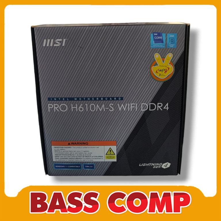 MSI LGA1700 PRO H610M-S WIFI DDR4 #1