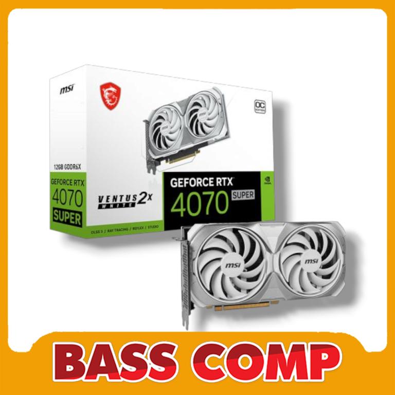 VGA MSI RTX 4070 SUPER 12G VENTUS 2X WHITE OC #1