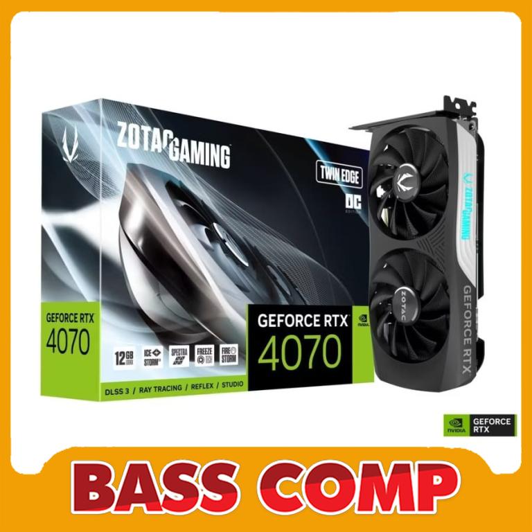 VGA ZOTAC RTX 4070 TWIN EDGE OC 12GB DDR6X 192BIT #1