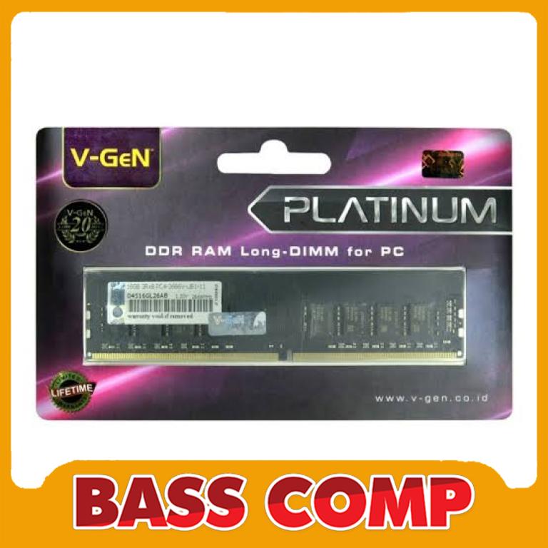 VGEN LONGDIM PLATINUM DDR4 16GB PC21300 / 2666MHZ #1