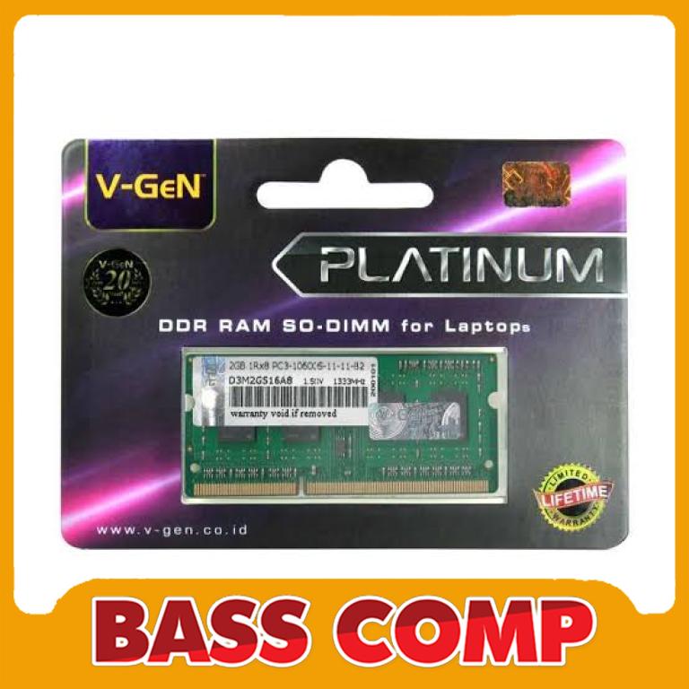 VGEN SODIM PLATINUM DDR3L 2GB PC10600/1333MHZ #1