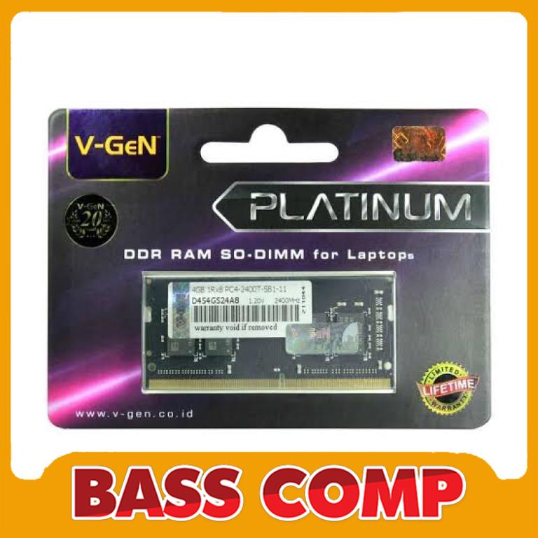 VGEN SODIM PLATINUM DDR4 4GB PC-19200/2400MHZ #1