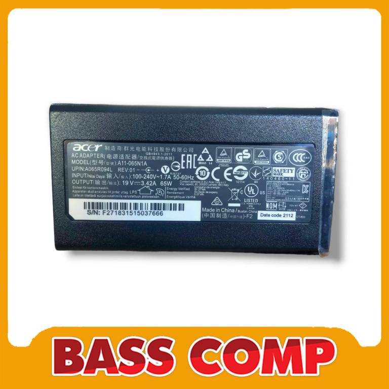 ADAPTOR ACER 19V 3.42 JARUM #4