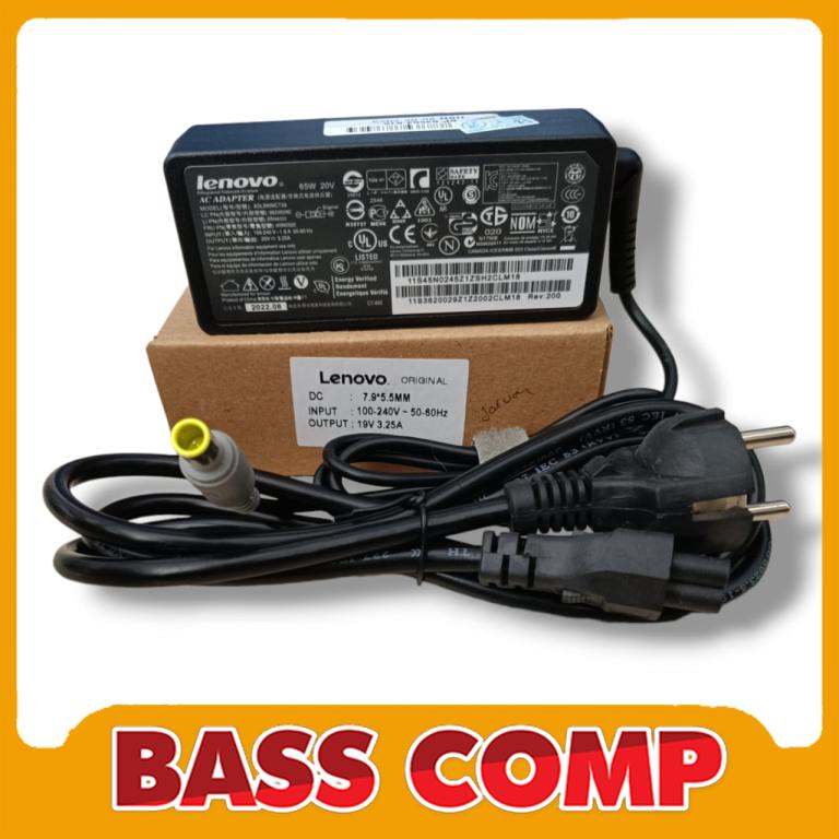 ADAPTOR LENOVO 20V 3.25A JARUM ORI #1