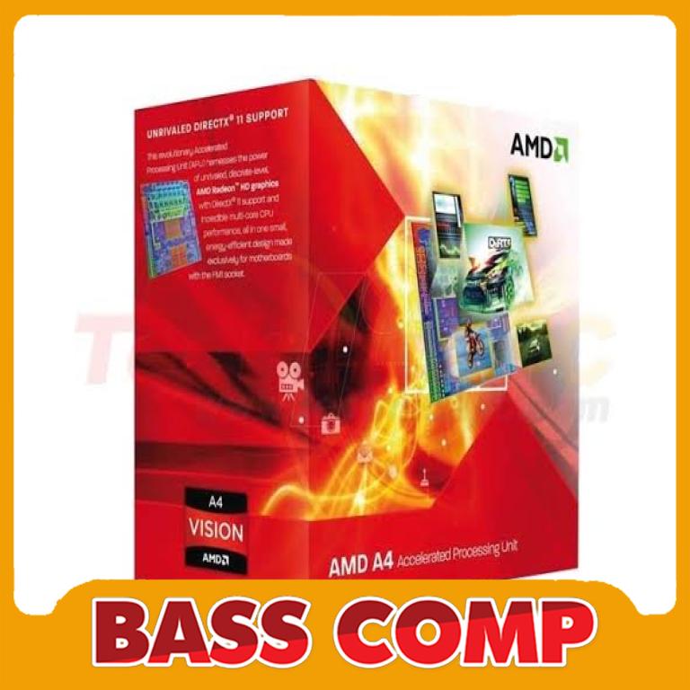 AMD A-SERIES A4-3400 (2.7GHZ C/1MB) FM1 BOX #1