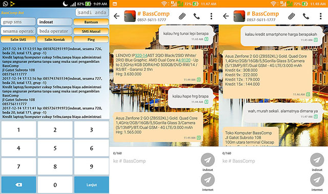 Bass Comp Gemini SMSbot android