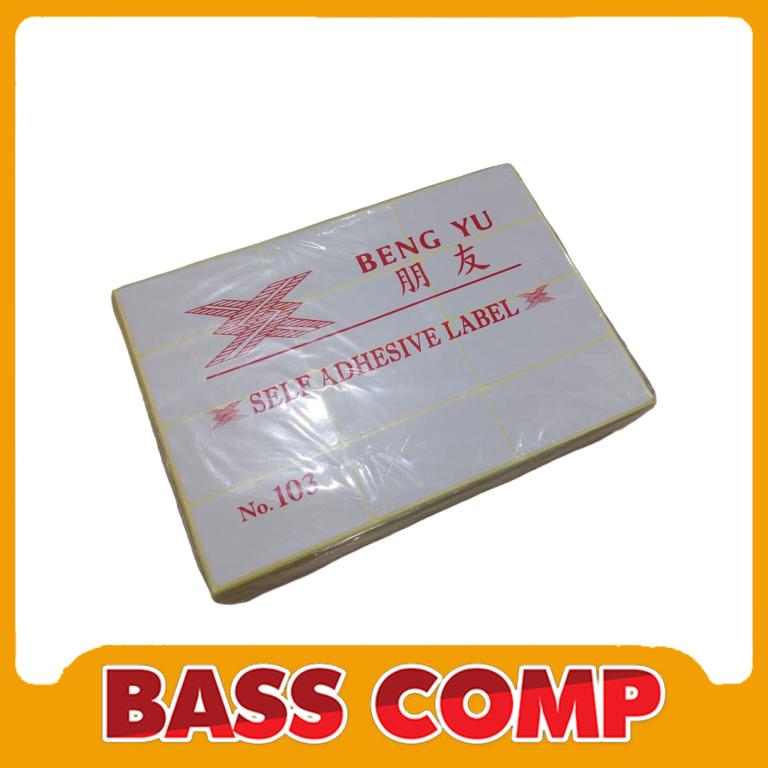 BENGYU LABEL HARGA 103 #1