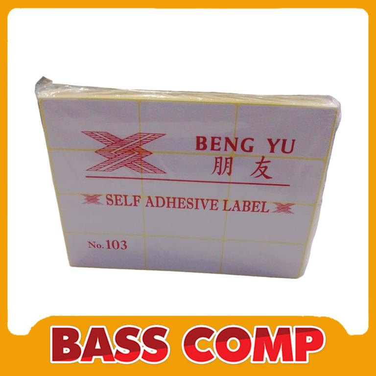 BENGYU LABEL HARGA 103 #3