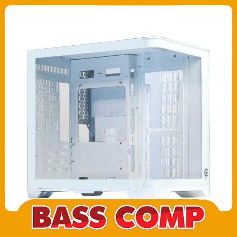 CASING CUBE GAMING CURVAR WHITE #1