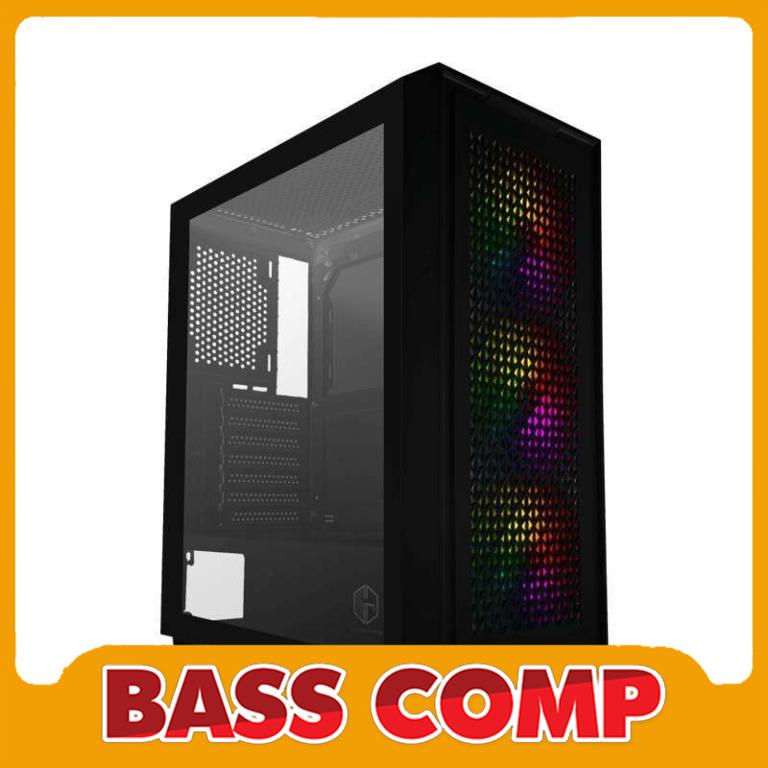 CASING CUBE GAMING STARK BLACK #1
