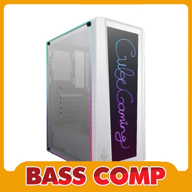 CASING CUBE GAMING WRITE WHITE #1