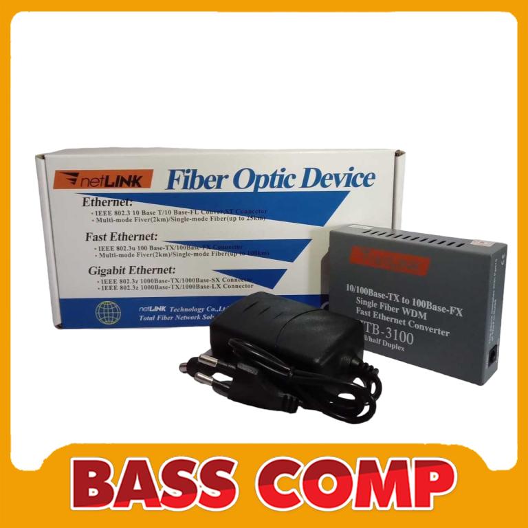 CONV FIBER OPTIC HTB 3100 A-B #1