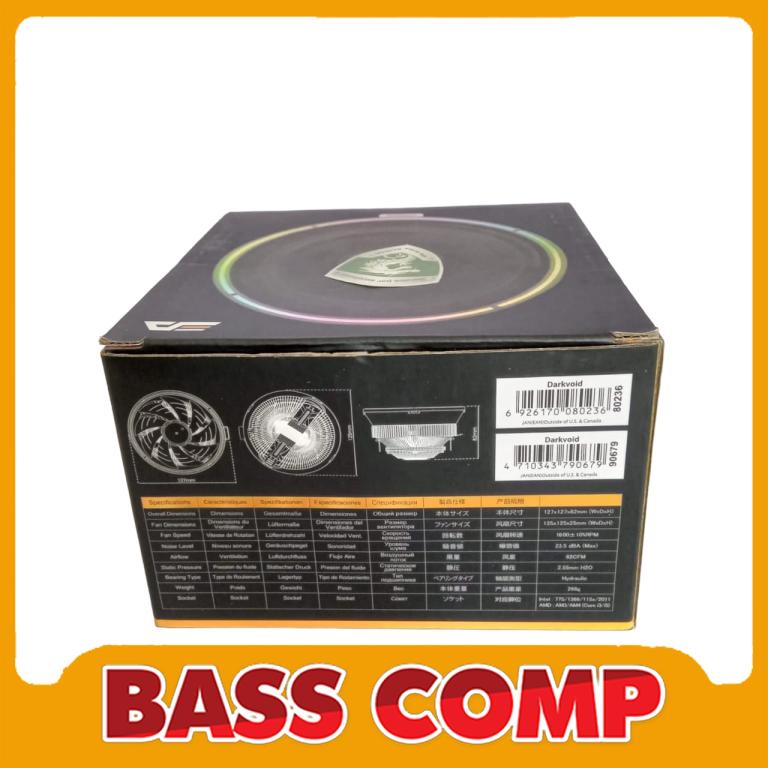 CPU FAN DARKFLASH DARKVOID INTEL AMD #1
