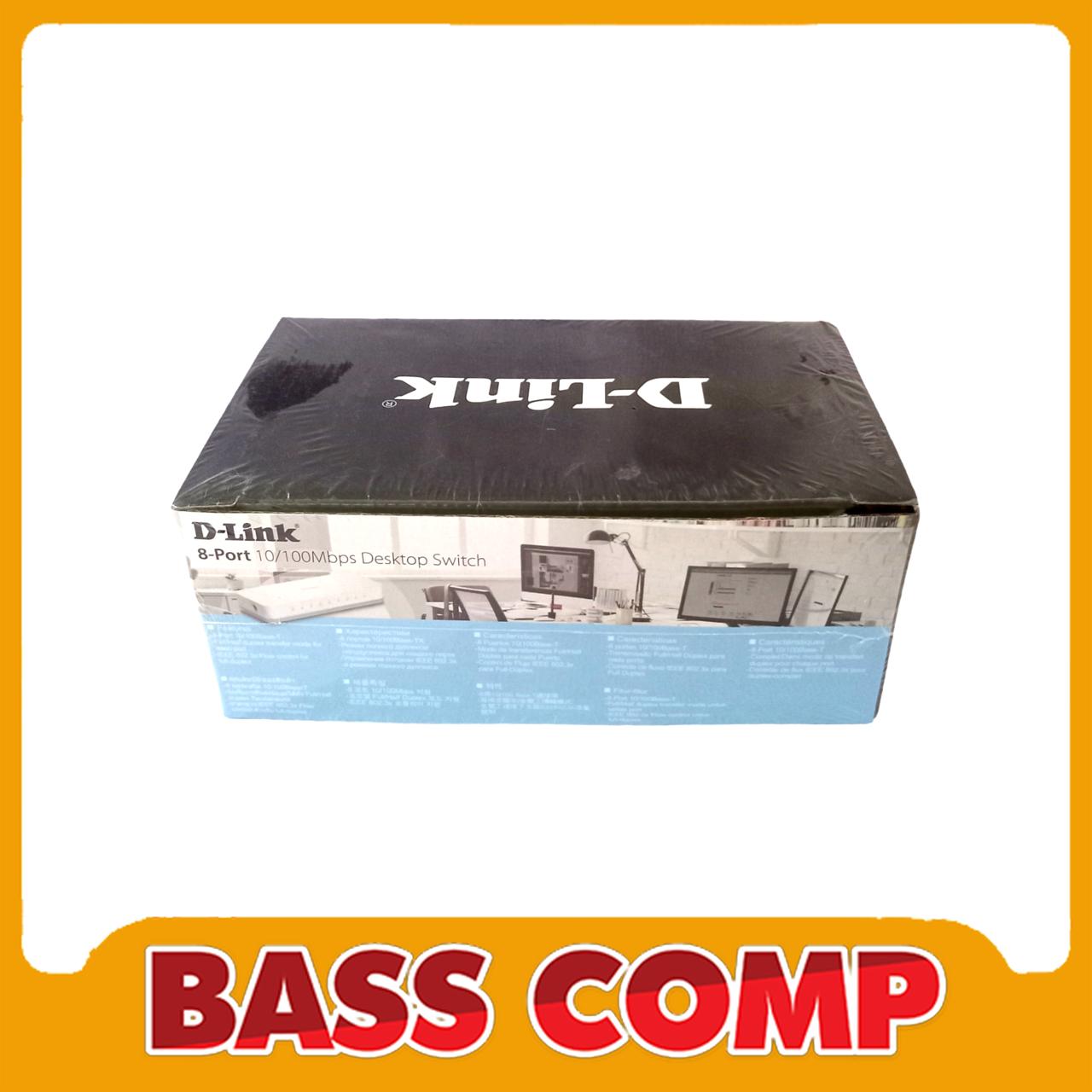 DLINK SWITCH HUB 8PORT DES-1008C #1