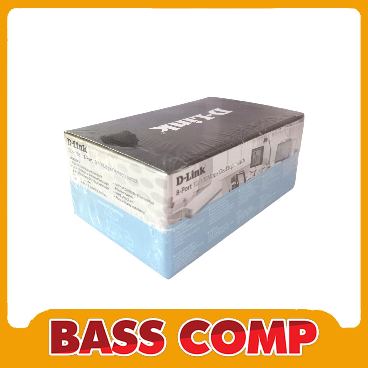DLINK SWITCH HUB 8PORT DES-1008C #3