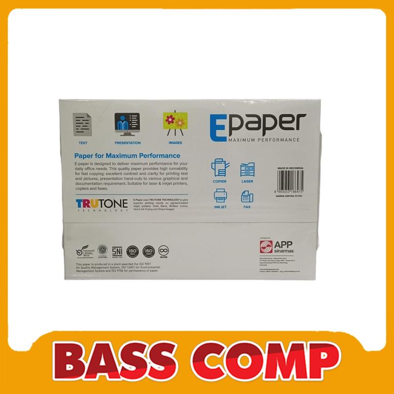 E-PAPER KERTAS HVS 70GRAM A4 #1