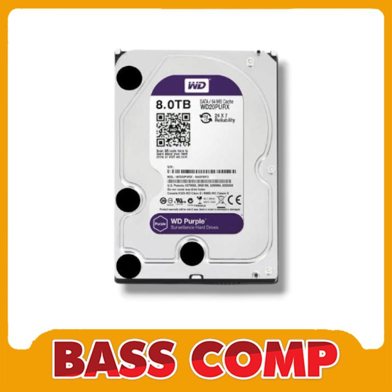 HD PC WDC PURPLE (BEST FOR CCTV) 8TB 5400RPM #1