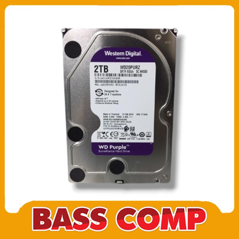 HD PC WDC PURPLE (BEST FOR CCTV) 2TB 5400RPM #1