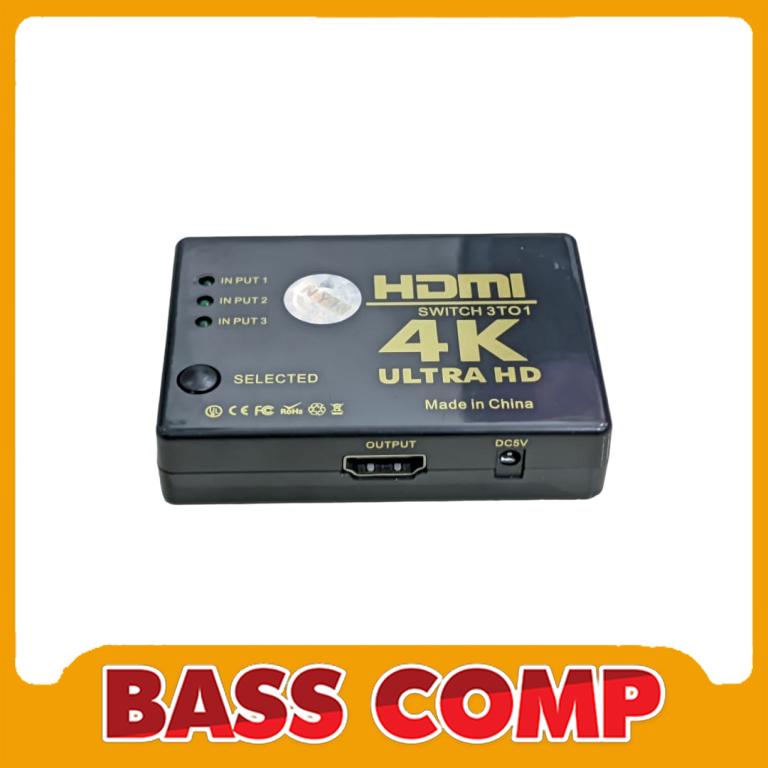 HDMI SWITCH 301 3PORT 4K REMOTE #3