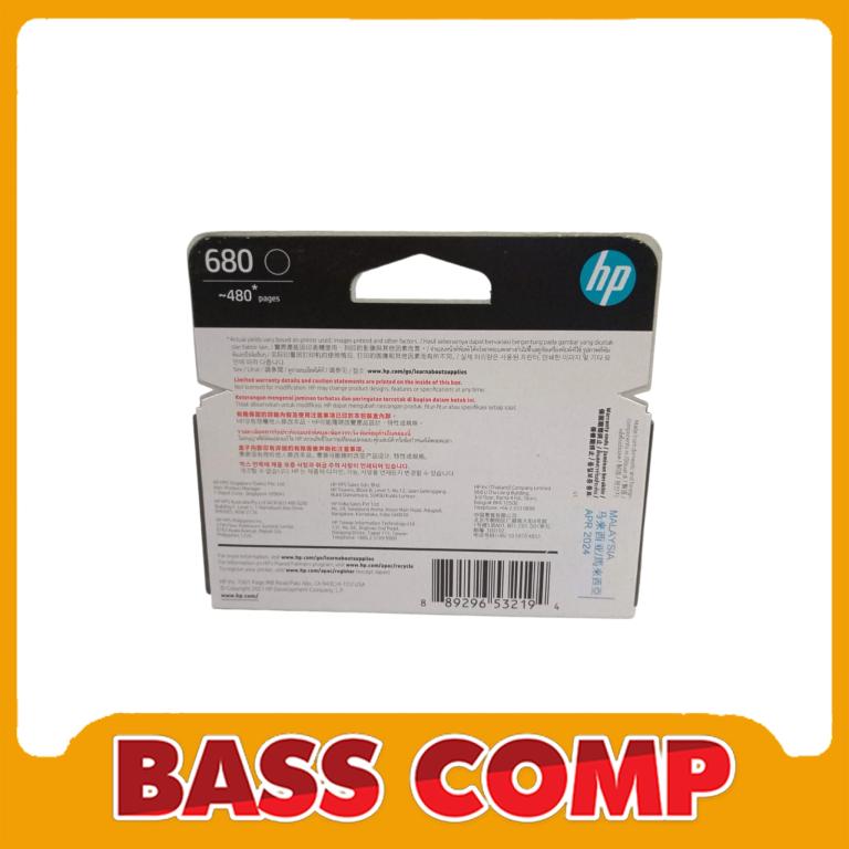 HP 680 BLACK CARTRIDGE #2