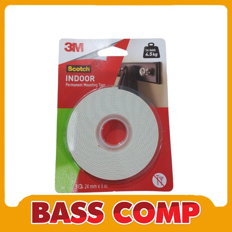 INDOOR MOUNTING TAPE 3M 24MMX3M #1