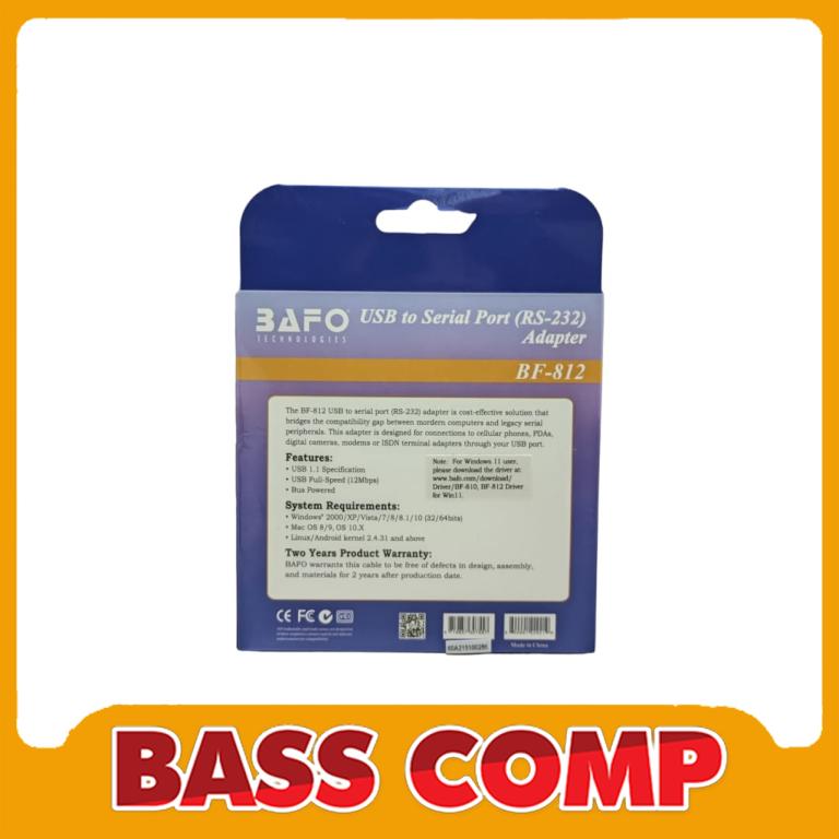 KABEL USB TO SERIAL BAFO RS232 BF812 #4