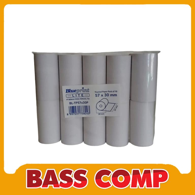 KERTAS THERMAL BLUEPRINT ROLL TPR 57X30MM #4