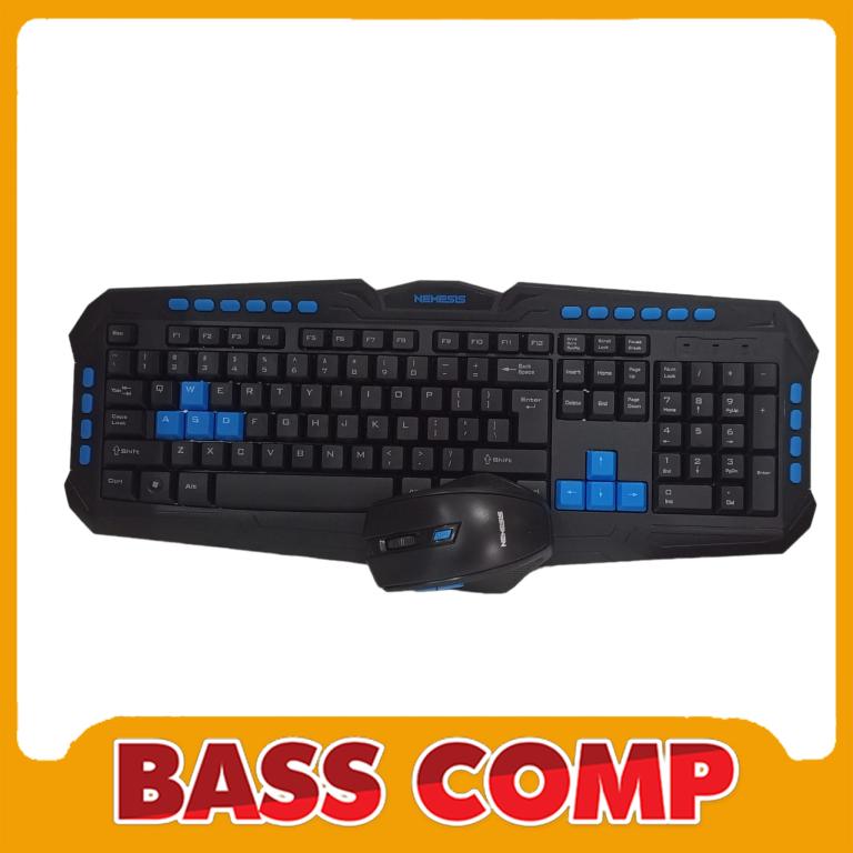KEYBOARD MOUSE WIRELESS NYK WS500 GLADIATOR #4