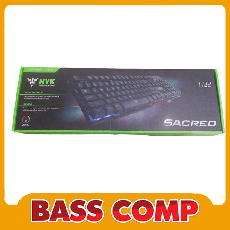 KEYBOARD NYK K02 SACRED GAMING RGB #1