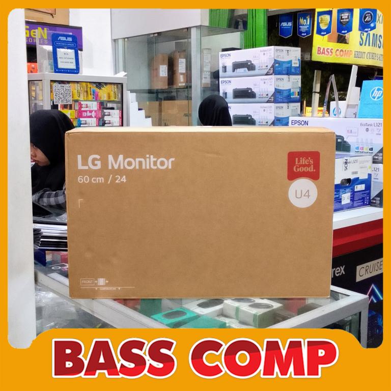 LG LED 23.8" 24U411 FHD IPS HDMI 120Hz #1