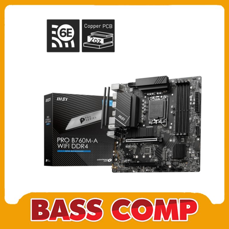 LGA1700 DDR5 MSI PRO B760M-A WIFI #1