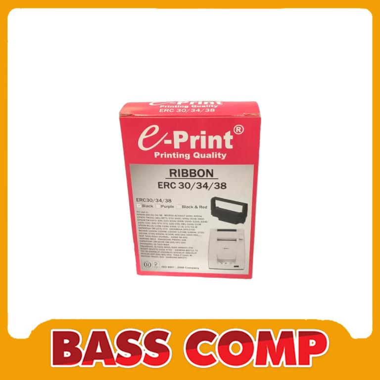 CARTRIDGE PITA E-PRINT ERC 30/34/38 HITAM EPSON TMU #2