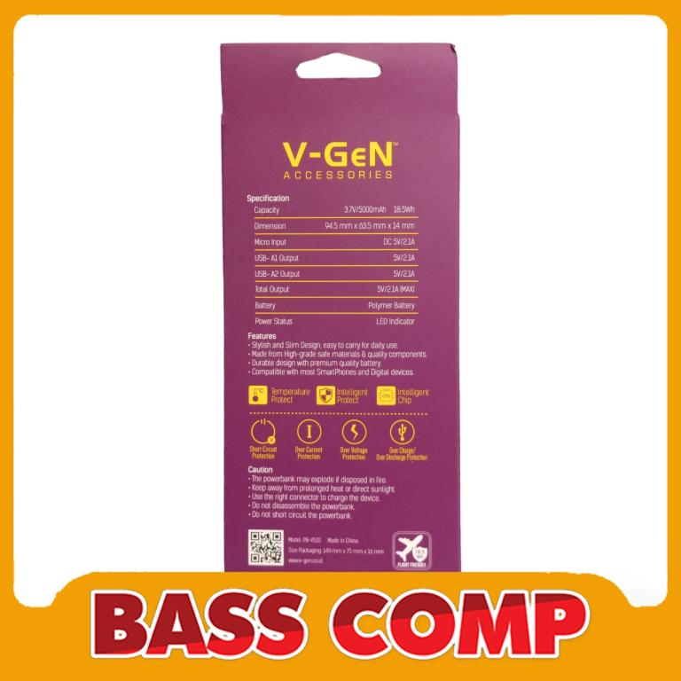PB-V510 VGEN POWERBANK 5000MAH #2