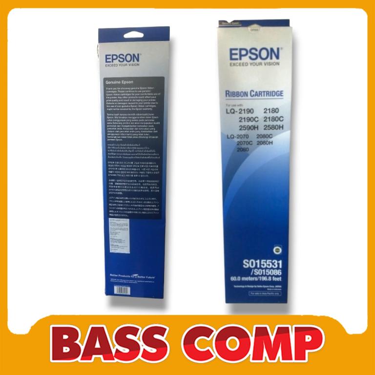 RIBBON CARTRIDGE EPSON LQ2180 LQ2190 LQ2580 LQ2590 LQ2070 LQ2080 #1