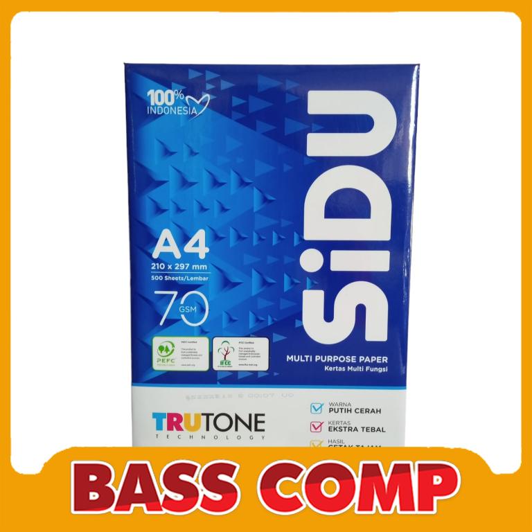 SIDU KERTAS HVS 70GRAM A4 #1