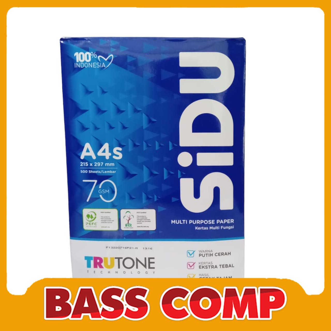 SIDU KERTAS HVS 70GRAM A4S #1
