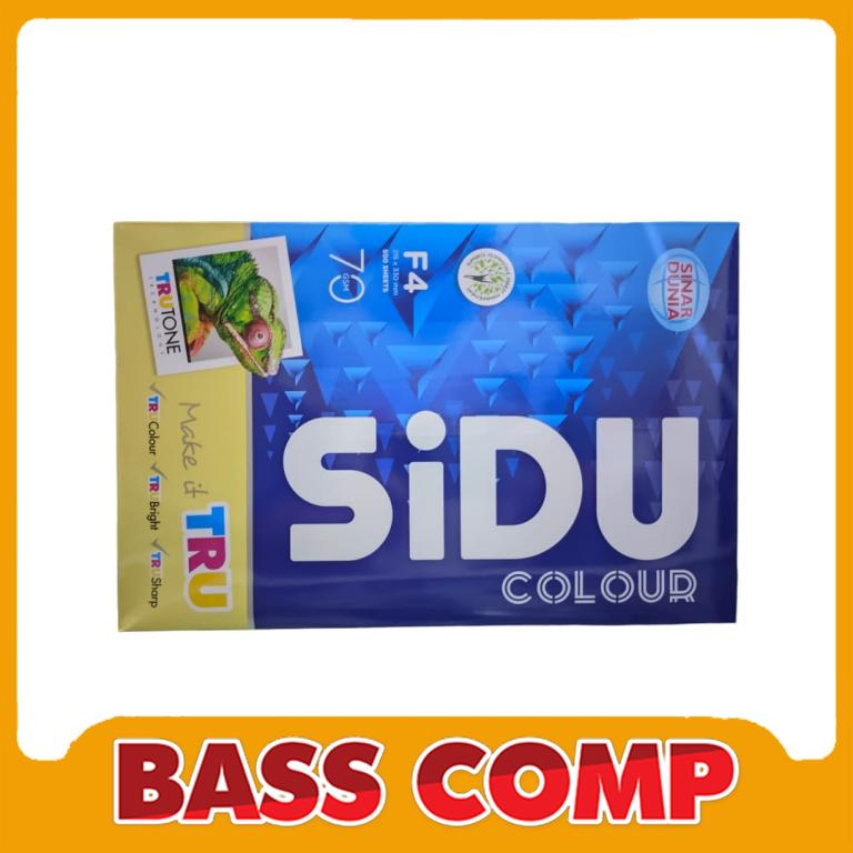SIDU KERTAS HVS 70GRAM F4 YELLOW #1