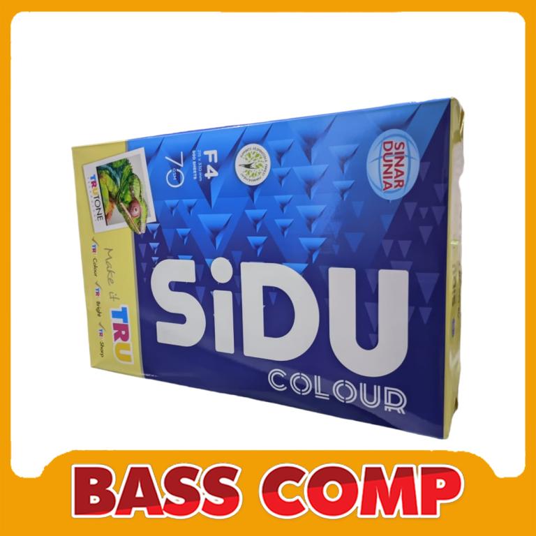 SIDU KERTAS HVS 70GRAM F4 YELLOW #3