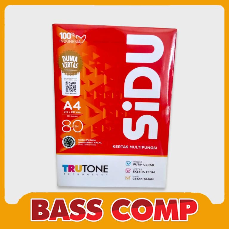 SIDU KERTAS HVS 80GRAM A4 #1