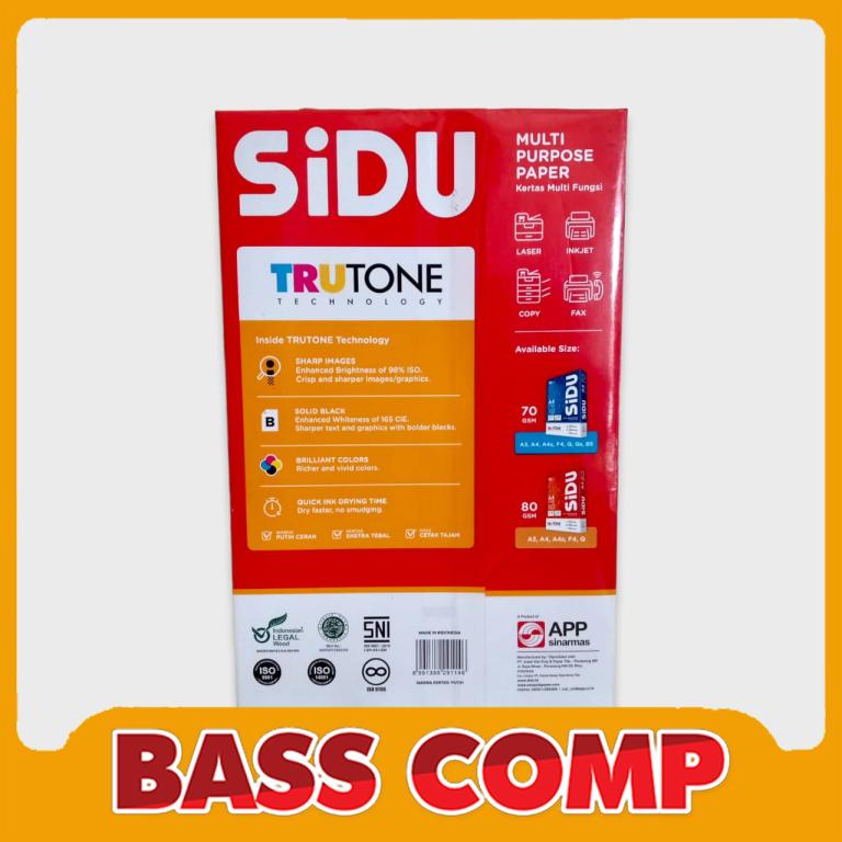 SIDU KERTAS HVS 80GRAM A4 #2