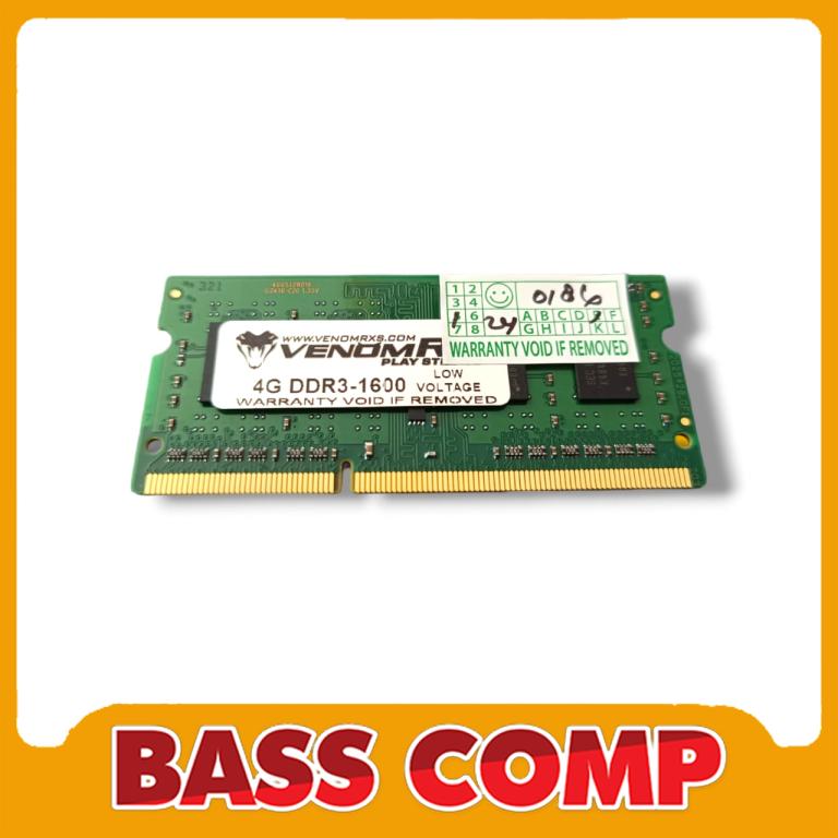 VENOMRX 4GB DDR3 SODIM 1600 #1