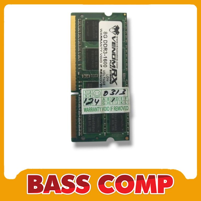 SODIM VENOMRX DDR3 1600 8GB #1