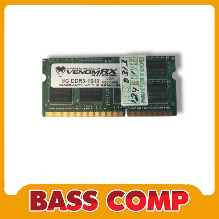 SODIM VENOMRX DDR3 1600 8GB #2