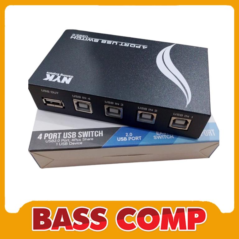 SWITCH USB MANUAL 4 PORT PRINTER #1