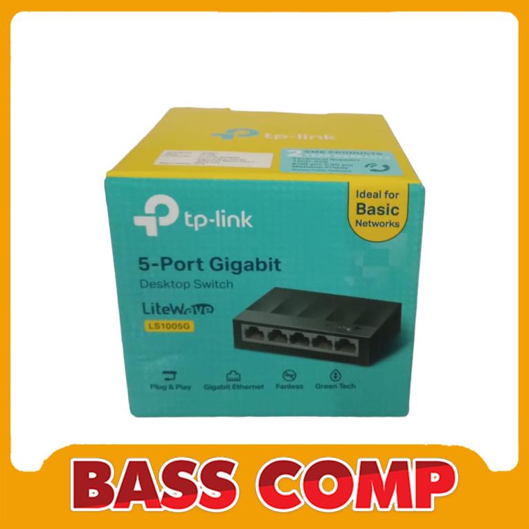 TPLINK LS1005G 5PORT GIGABIT DEKSTOP SWITCH #1