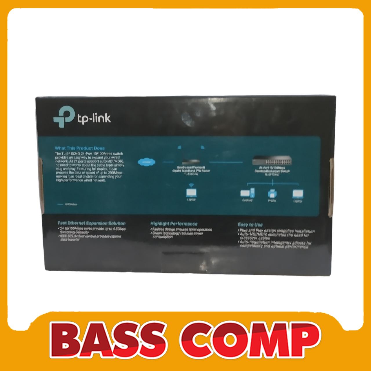 TPLINK SF1024D SWITCH HUB 24PORT METAL #2