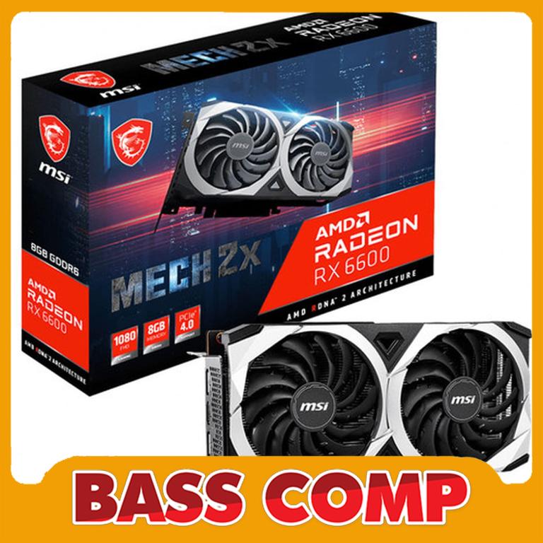 VGA MSI RX 6600 MECH 2X 8GB #1